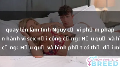 quay lén làm tình Nguy cơ vi phạm pháp luật khi thực hiện hành vi sex nơi công cộng: Hậu quả và hình phạt có thể đối mặt